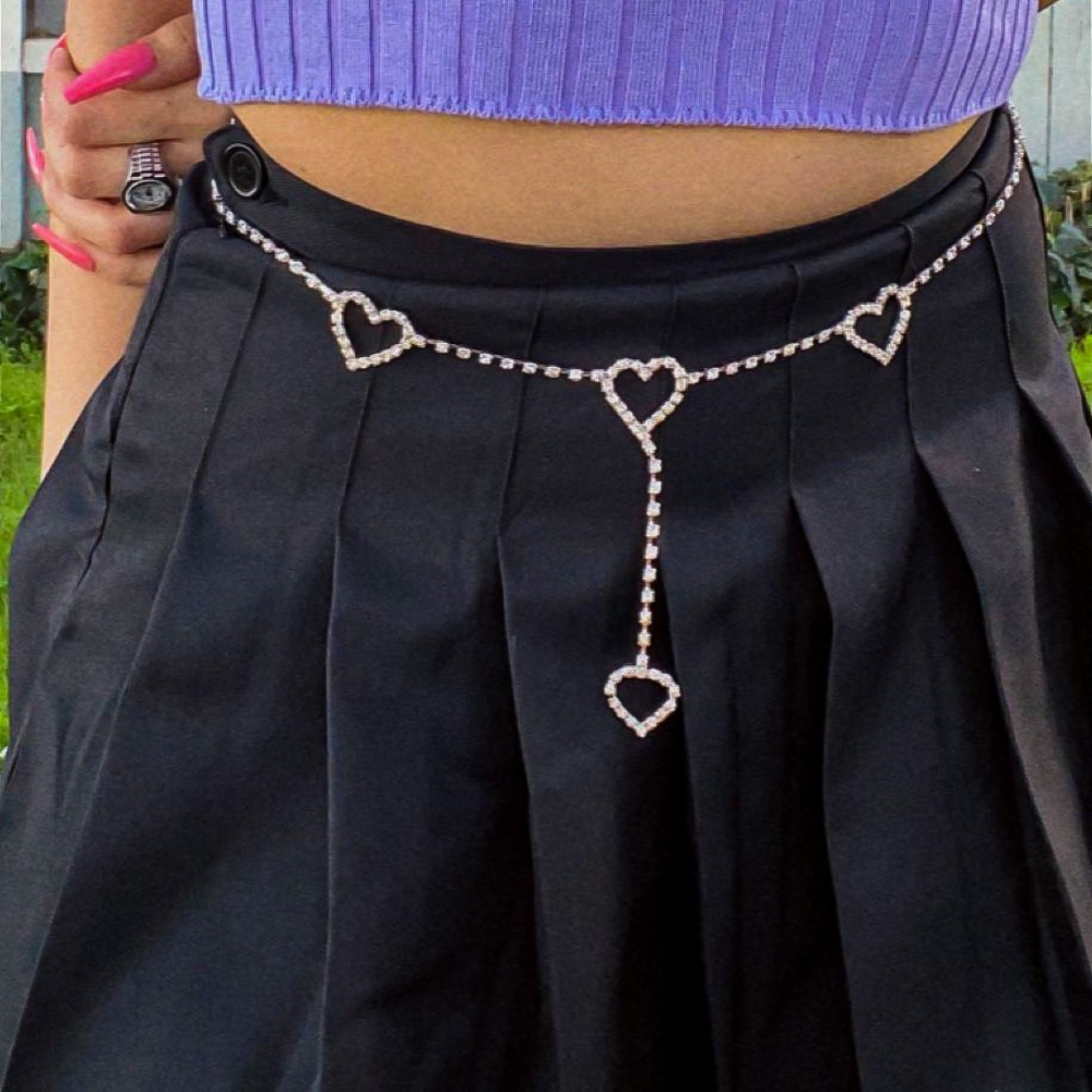 Heart waist chain